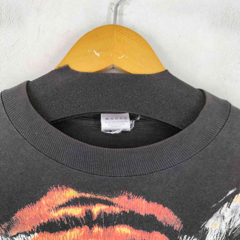 フルーツオブザルーム FRUIT OF THE LOOM 90S MADE IN USA タイガープリント L/S Tシャツ メンズ JPN:L