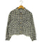 ザラ ZARA ツイードチェックジャケット レディース import:M