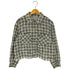 ザラ ZARA ツイードチェックジャケット レディース import:M