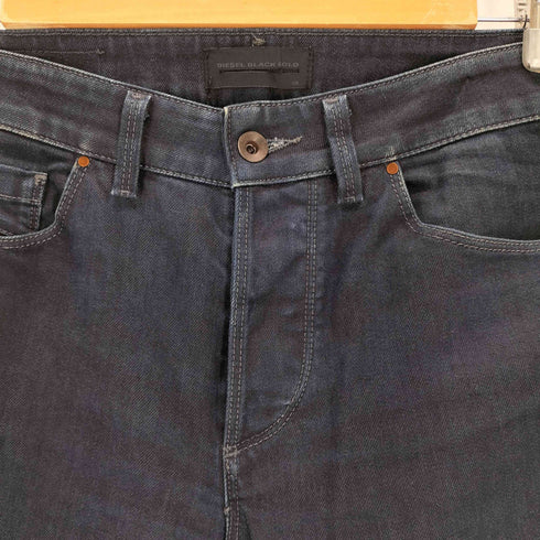 ディーゼルブラックゴールド DIESEL BLACK GOLD ボタンフライ インディゴスキニーデニム レディース 28