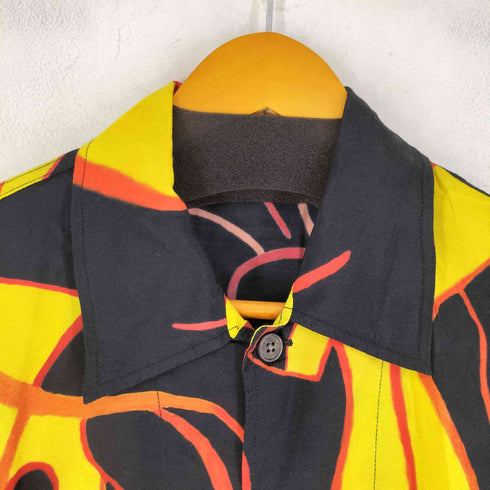 アワーレガシィー OUR LEGACY 総柄 L/S レーヨンシャツ メンズ EUR:46