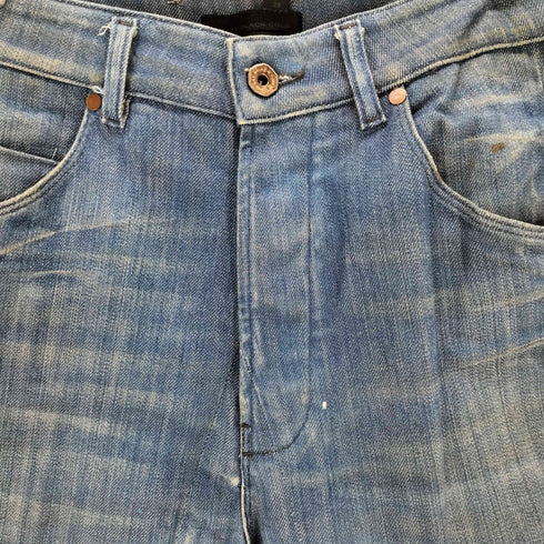 ディーゼルブラックゴールド DIESEL BLACK GOLD 立体裁断 ボタンフライデニム メンズ 28