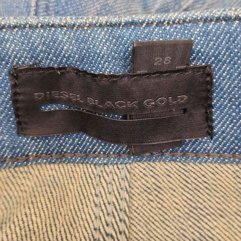 ディーゼルブラックゴールド DIESEL BLACK GOLD 立体裁断 ボタンフライデニム メンズ 28