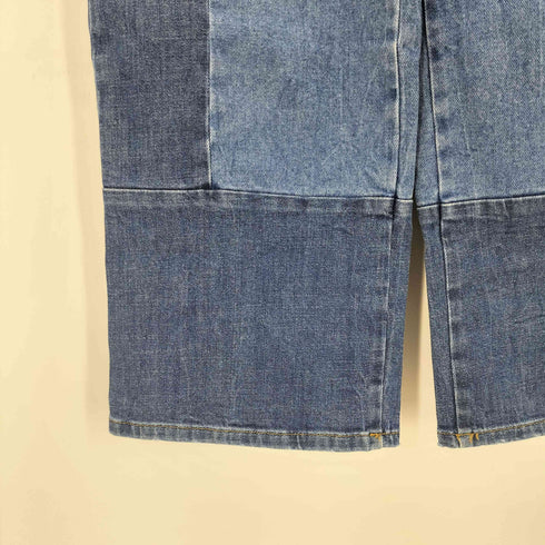 ディーゼル DIESEL WIDEE パッチワーク 切替ワイドデニム レディース W25L32