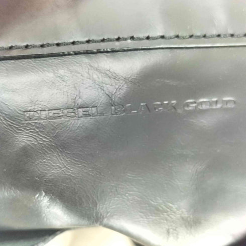 ディーゼルブラックゴールド DIESEL BLACK GOLD クラック加工 キャンバストートバッグ メンズ