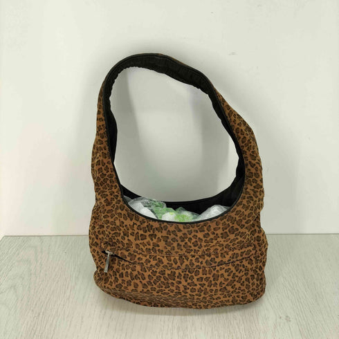 ボッテガヴェネタ BOTTEGA VENETA リバーシブル レオパード ワンショルダーバック レディース