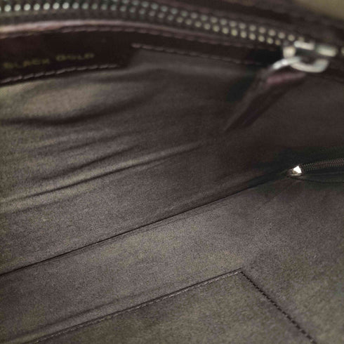 ディーゼルブラックゴールド DIESEL BLACK GOLD レザークラッチバッグ メンズ