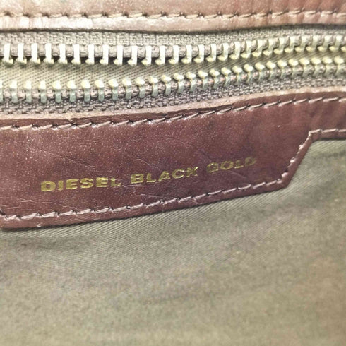 ディーゼルブラックゴールド DIESEL BLACK GOLD レザークラッチバッグ メンズ