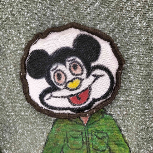 70-80s ロケットTALON ARMYジップアップパーカー メンズ