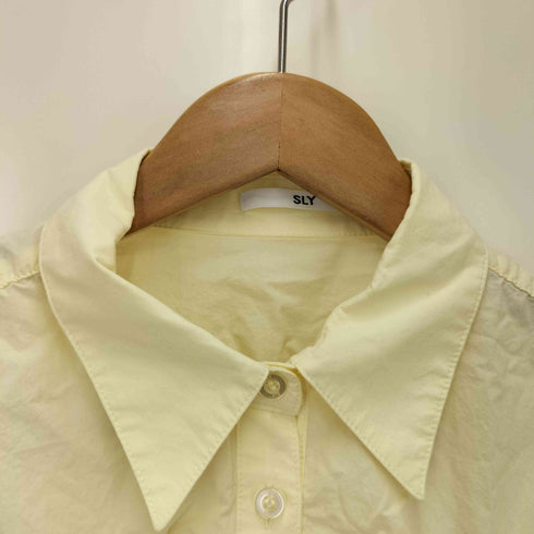 スライ SLY 25SS RANDOM SHIRRING TOPS ランダム シャーリングトップス レディース FREE