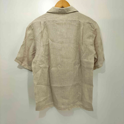 フェアファクス FAIRFAX リネン100 オープンカラー S/S シャツ メンズ JPN:M