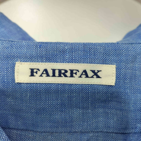 フェアファクス FAIRFAX リネン100 オープンカラー S/S シャツ メンズ JPN:M