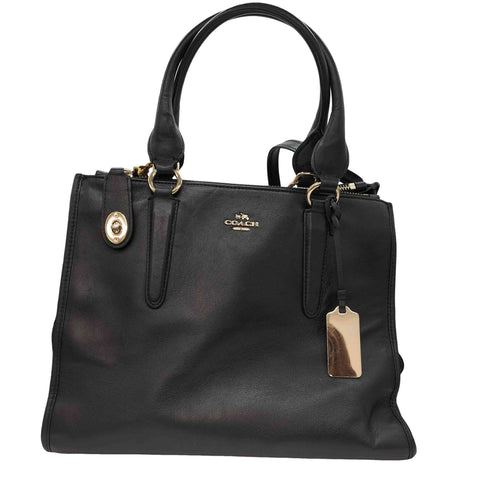コーチ COACH 2way クロスビー キャリーオール レザー ハンドバッグ レディース
