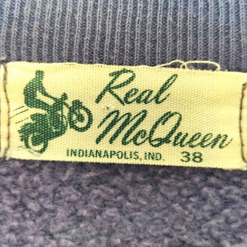 リアルマッコイズ REAL McCoyS マックイーンモデル ラグラン 七分袖スウェット メンズ 38