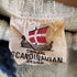 SCANDINAVIAN SCORE DESIGN ウールアクリル ノルディック クルーネックニット メンズ import:M