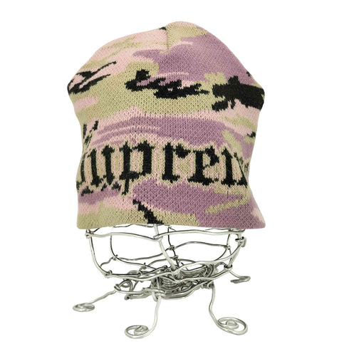 シュプリーム Supreme 25AW New Era Beanie Pink Camo メンズ