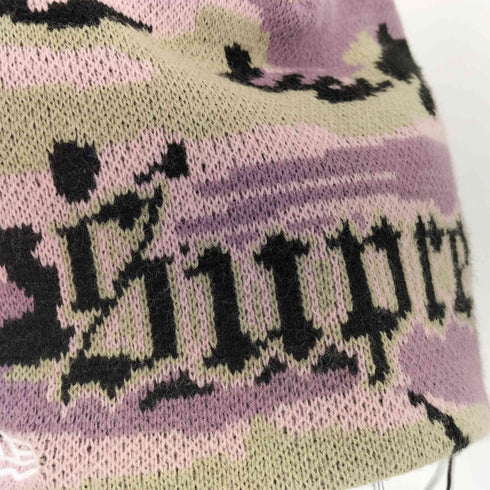 シュプリーム Supreme 25AW New Era Beanie Pink Camo メンズ