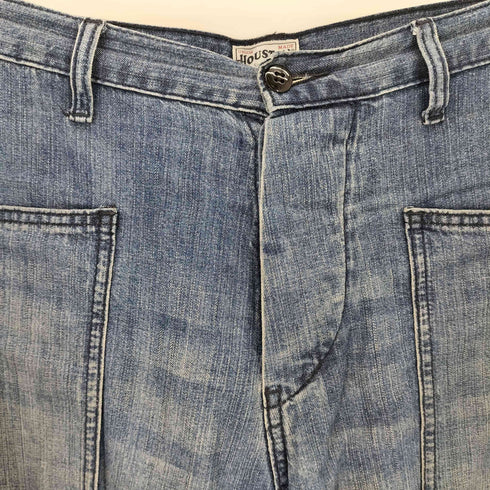 ヒューストン HOUSTON USN DENIM SAILOR PANTS メンズ JPN:L