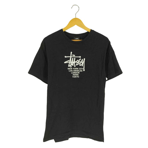 ステューシー Stussy World Tour Logo Tee ワールドツアー クルーネックTシャツ メンズ import:M