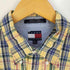 トミーヒルフィガー TOMMY HILFIGER 90S 台湾製 チェック ボタンダウンシャツ メンズ import:XL