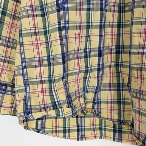 トミーヒルフィガー TOMMY HILFIGER 90S 台湾製 チェック ボタンダウンシャツ メンズ import:XL