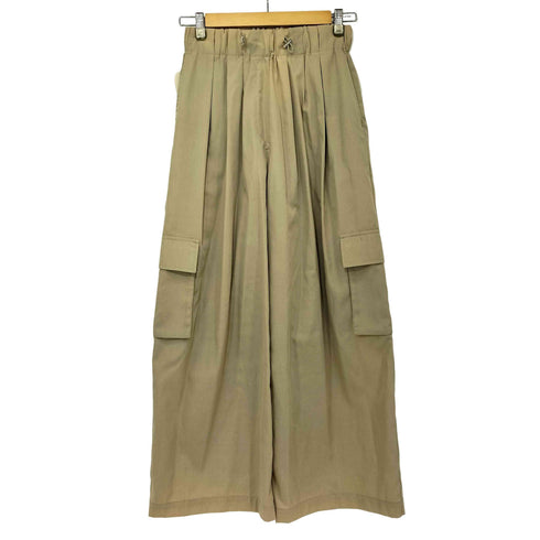 ビアズリー BEARDSLEY 23AW ワイドカーゴパンツ レディース FREE
