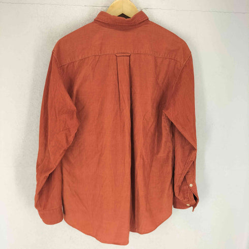 ユニクロ UNIQLO 90-00s old 紺タグ ボタンダウン コーデュロイシャツ メンズ JPN:L