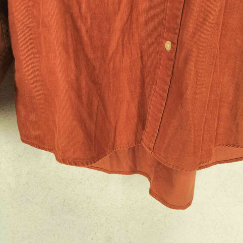 ユニクロ UNIQLO 90-00s old 紺タグ ボタンダウン コーデュロイシャツ メンズ JPN:L
