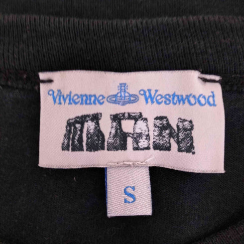 ヴィヴィアンウエストウッドマン Vivienne Westwood MAN ロゴ オーブ刺繍 カットソー ライカ期 メンズ S