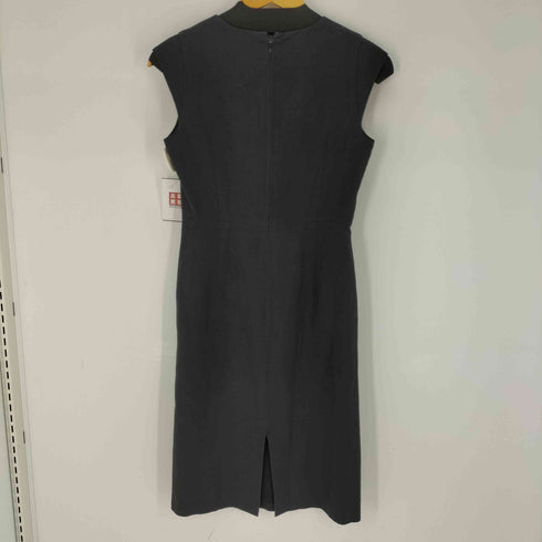 バーニーズニューヨーク BARNEYS NEWYORK コットン&リネン スキッパーノースリーブワンピース レディース JPN:38