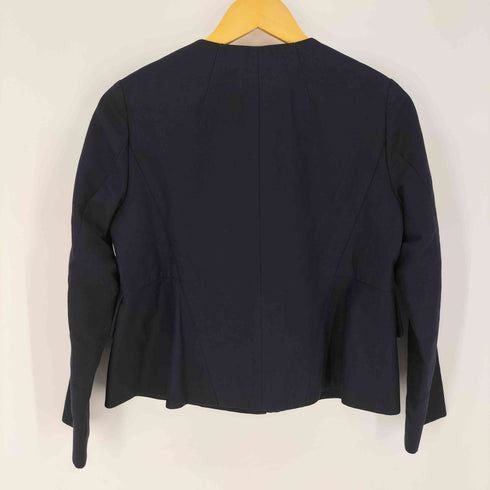 バーニーズニューヨーク BARNEYS NEWYORK ノーカラージャケット レディース JPN:38