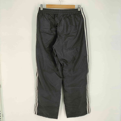 アディダス adidas ワイドストレート ナイロン トラックパンツ メンズ JPN:L