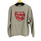 ヒューマンメイド HUMAN MADE 24AW HEART KNIT SWEATER GRAY メンズ JPN:L