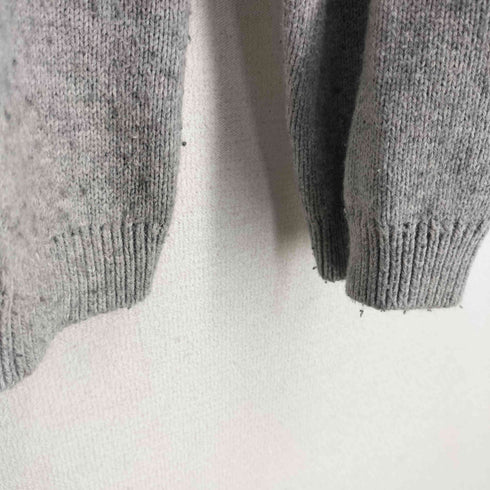 ヒューマンメイド HUMAN MADE 24AW HEART KNIT SWEATER GRAY メンズ JPN:L