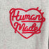 ヒューマンメイド HUMAN MADE 24AW HEART KNIT SWEATER GRAY メンズ JPN:L