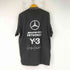 ワイスリー Y-3 MERCEDES-AMG PETRONAS FORMULA 1 TEAM LOGO STACK SHORT SLEEVE TEE メンズ JPN:XL