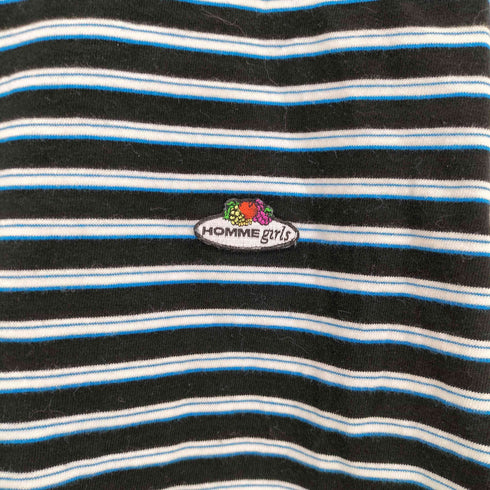 HOMME girls 26SS Striped Baby Tee レディース import:S