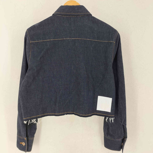 ダブルスタンダードクロージング DOUBLE STANDARD CLOTHING クロップドデニムジャケット レディース 38