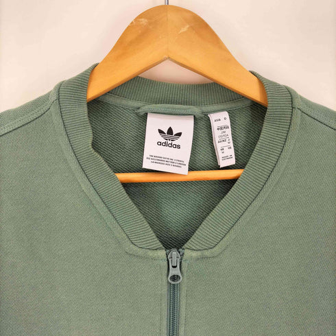 アディダスオリジナルス adidas Originals ワンポイント ロゴ ジップアップ スウェット カーディガン メンズ JPN:M