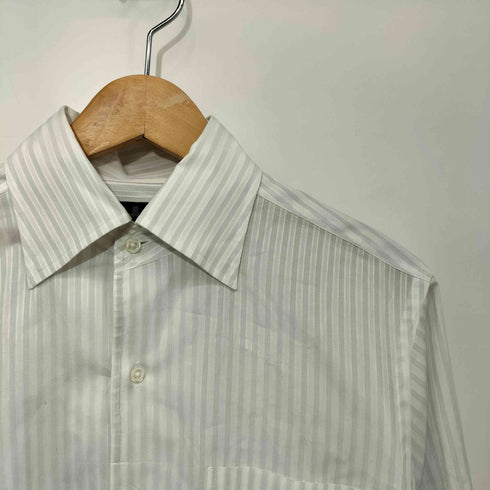 ランバンコレクション LANVIN COLLECTION ストライプ ドレスシャツ メンズ 38-80