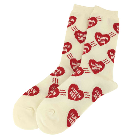 ヒューマンメイド HUMAN MADE 25AW HEART SOCKS レディース M(23-25cm)