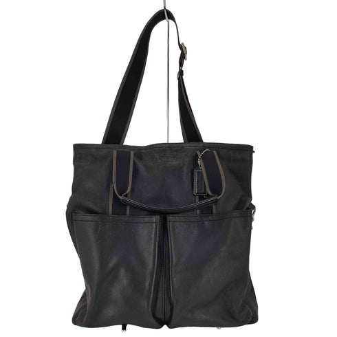 コーチ COACH ロゴ刻印 レザー 2WAY ショルダーバッグ メンズ