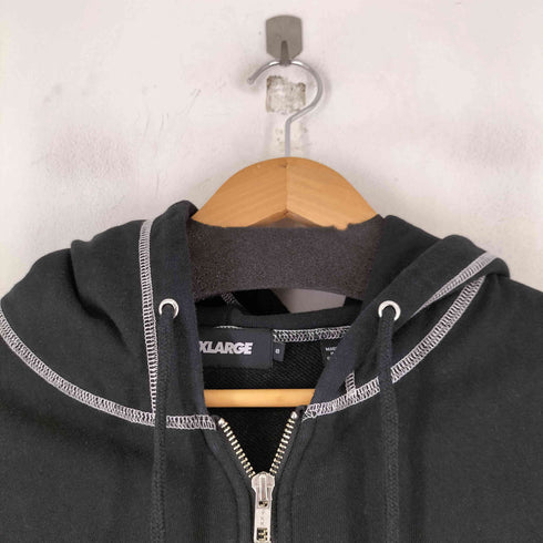 エクストララージ XLARGE CONTRAST STITCH ZIP HOODED SWEATSHIRT メンズ JPN:S