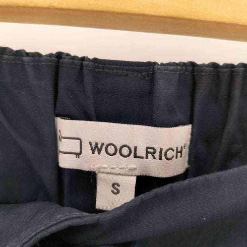 ウールリッチ WOOLRICH 2タック コットン スラックスパンツ レディース S