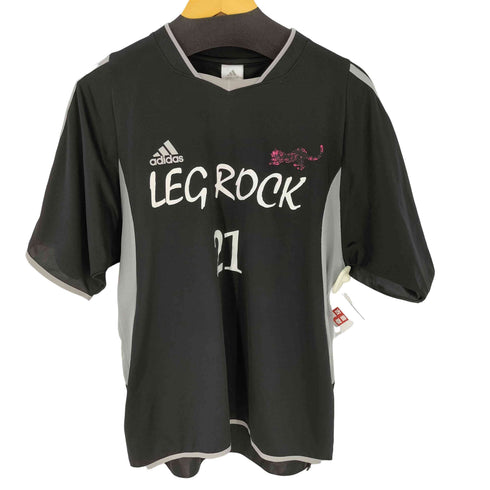 アディダス adidas ゲーム Tシャツ LEG ROCK Y2K メンズ L