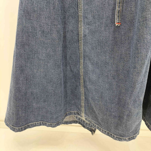 ヒステリックグラマー HYSTERIC GLAMOUR KINKY JEANS ワッペン デザイン デニム エプロン ワンピース レディース FREE