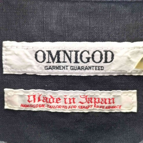 オムニゴッド OMNIGOD L/S リネン シャツ レディース 3