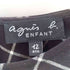 アニエスベーアンファン agnes b. ENFANT 格子チェック ノースリーブワンピース レディース 12 ans