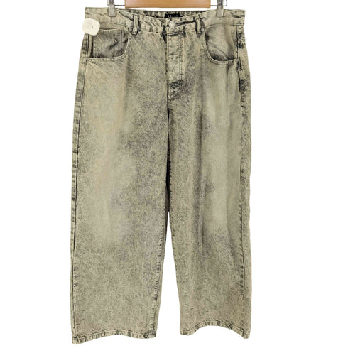 boohoo MAN ケミカルウォッシュ デニムパンツ メンズ 36R