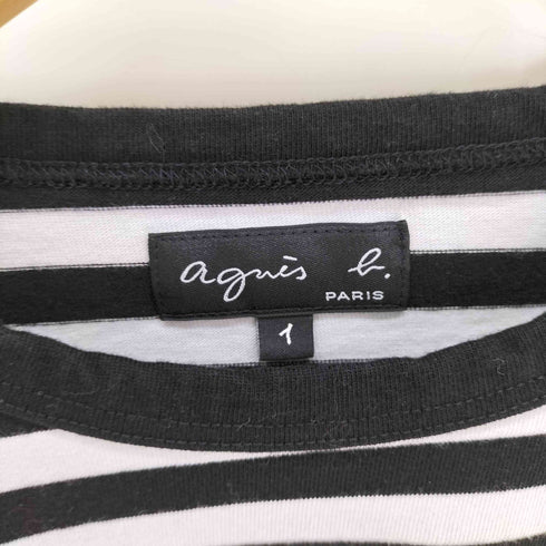 アニエスベー agnes b. ボーダーカットソー レディース イ